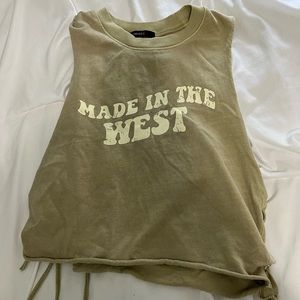 Green Woman’s Tank Top